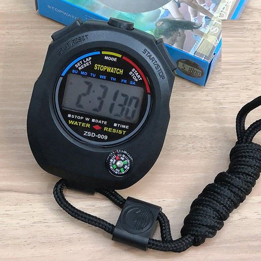 Two Multi-functional Outdoor Fitness Stopwatch