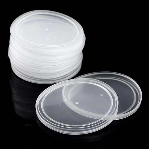 12 Pcs Reusable Plastic Tight Seals Can Covers Lids Large Medium And Small for Canned Goods Or Pet Dog Cat Food Saver
