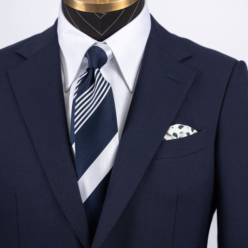 Men's Casual Minimalist Contrasting Twill Tie