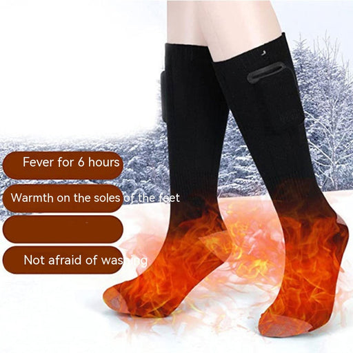 Warm Long Thick Electric Heating Socks