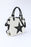 Beige Casual Star Pattern Canvas Tote Bag