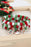 Multicolor Polyhedral Beads Christmas Multi-layer Bracelet