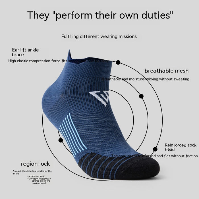 Socks For Running Fitness Exercise Quick-drying Sweat Absorbent