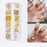 Pearl Butterfly Nail Patch Nail Art Jewelry Set