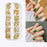 Pearl Butterfly Nail Patch Nail Art Jewelry Set