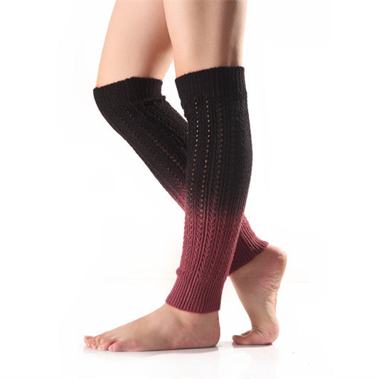 Warm Knitted Leg Gaurd Set Stockings