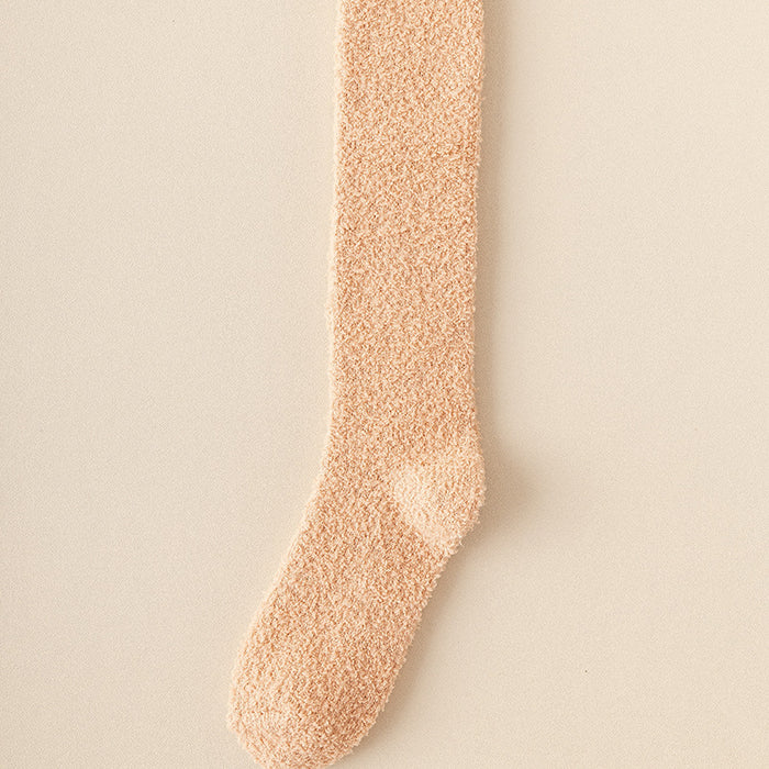 Lint-free Coral Fleece Socks Warm