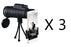 Compatible with Apple, Monocular Telescope Zoom Scope with Compass Phone Clip Tripod