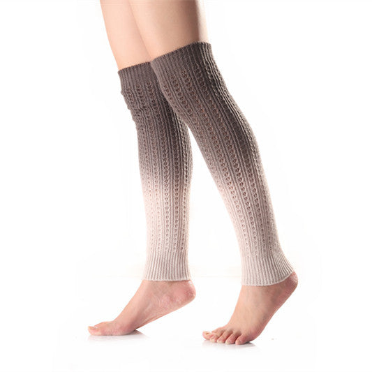 Warm Knitted Leg Gaurd Set Stockings