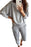 Parchment Ribbed Dolman Sleeve Top and Pocketed Pants Set