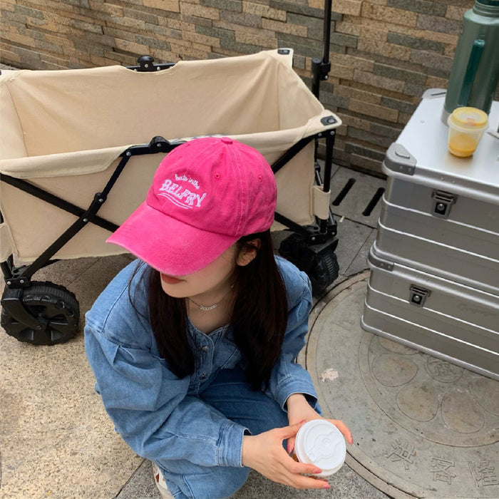 Washed Old Soft Top Baseball Hat