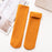 Women's Mid-calf Vertical Stripes Imitation Cashmere Fleece-lined Thickened Non-slip Warm Room Socks