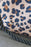 Leopard Waterproof Canvas Toiletry Bag