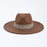 European And American Panama Big Brim Imitation Wool Felt Jazz Denim Top Hat