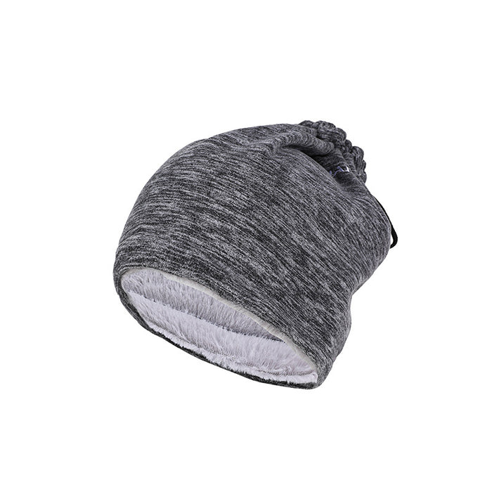 Outdoor Plush Bib Cold Proof And Warm Wool Hat Wind Proof And Fashionable