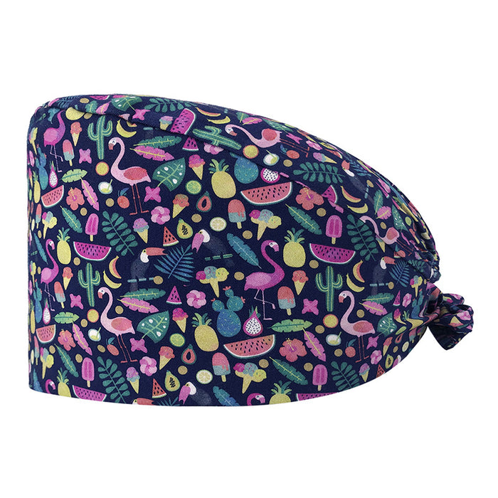 Cute Printed Cotton Nurse Hat