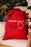 Red Christmas Drawstring Large Gift Bag 50*70cm