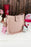 Pink Casual Solid Braid Strap Crossbody Bag