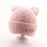 Cartoon Knitted Plush Children's Hat