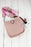 Pink Casual Solid Braid Strap Crossbody Bag