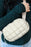 Beige Casual Puffy Quilted Crossbody Bag