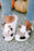 White Cartoon Animal Animal Plush Slippers