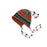 Season Handmade Crochet Color Ball Strap Wool Hat