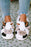 White Cartoon Animal Animal Plush Slippers