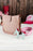 Pink Casual Solid Braid Strap Crossbody Bag