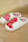 White Cute Cartoon Boot Style Winter Slippers