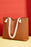 Chestnut Rope Straps PU Leather Single Shoulder Bag