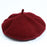 Artistic Wool Candy Color Painter Cap Fashionable Warm Hat