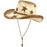 Cowboy Star Desert Highway Straw Hat