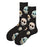 Mid-calf Length Men's Socks Cotton Fashion Geometry Pattern Stripes