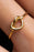 Gold Valentines Knot A Heart Adjustable Ring