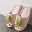 New Cartoon Frog Slippers Indoor Soft Soled Non-slip Floor Bathing Slipper For Women House Shoes Summer Couple Slippers