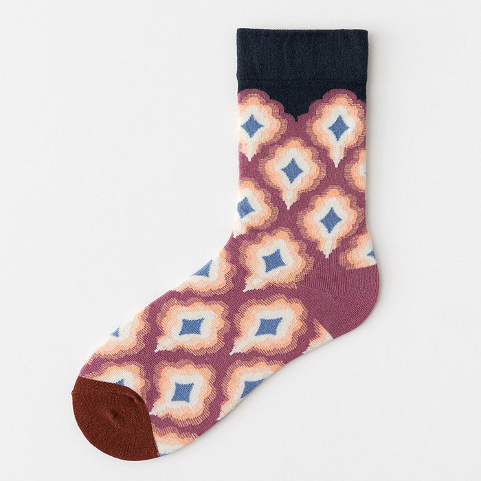 French Design Men And Women Skateboarding Mid-calf Socks