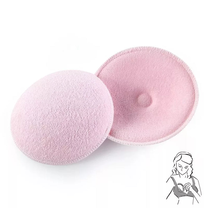 2/4 Pcs Breast Pads Cotton Anti-overflow Nursing Bra Breast Pads Reusable Soft 3D Cup Baby Feeding Washable Bra Inserts Supplies