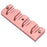 2/4/6 Holes 12.1mm DIY Lipstick Mold Aluminum Alloy Lip Rouge Balm Lipbalm Makeup Making Tool Fill Mould Dual Uses Rose Gold