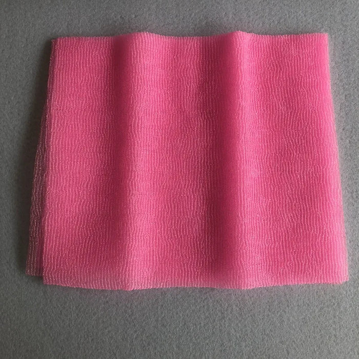 beauty skin cloth exfoliating wash cloth japanese body wash towel nylon bath towel skin polishing towel