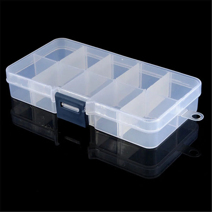 1PCS Weekly Medicine Storage Organizer Container 10 Cells Pill Box Holder Drug Tablet Dispenser Independent Lattice Pill Case