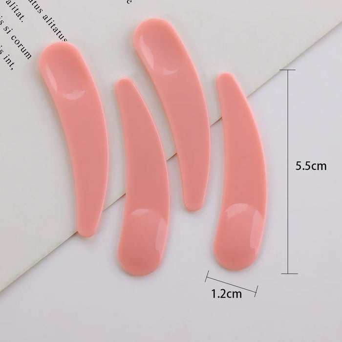 1/30Pcs Disposable Mini Cosmetic Spatula Scoop Cosmetic Smear Mask Plastic Spoon Eye Cream Stick Beauty Tool Kits