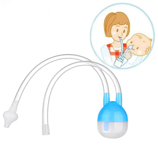 NewBorn Baby Vacuum Suction Nasal Aspirator Safety Nose Cleaner Infantil Soft Tip Aspirator Nasal Baby Care Drop Shipping