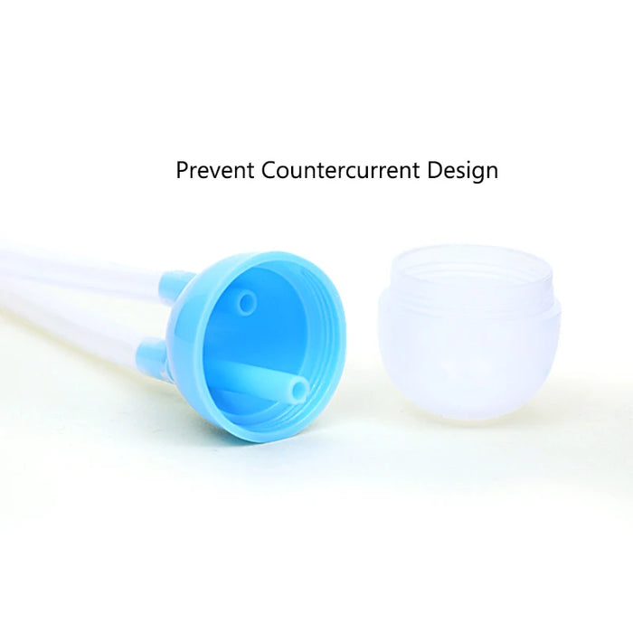 Baby Care Nasal Aspirator Silicone Baby Nose Clean Infant  Wash Baby Nose Nasal Infant Preventing Backflow Aspirator Baby Safety