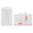 5Pcs Unisex Transparent Multi-use Card Sleeve Work ID Clear Card Holder Protector Cover Enclosed Pass Badge Office School Supply