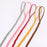 Leather Woven Alloy Colorful Pacifier Chain Braided Clip Holder Baby Feeding Teether Accessories