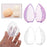 Hot!1PC Beauty Sponge Stand Storage Case Makeup Blender Puff Holder Empty Cosmetic Egg Shaped Rack Transparent Puffs Drying Box