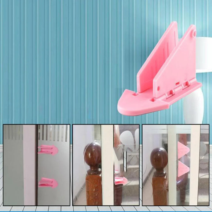 1/3/5Pcs Baby Safety Butterfly Sliding Locks Protection from Children Safety Window Doors Lock Baby Care