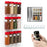 Spice Rack Wall Mount kitchen organizer and storage Clip items shelf accessories hanging Cabinet Door Hooks Jar Holder Tools