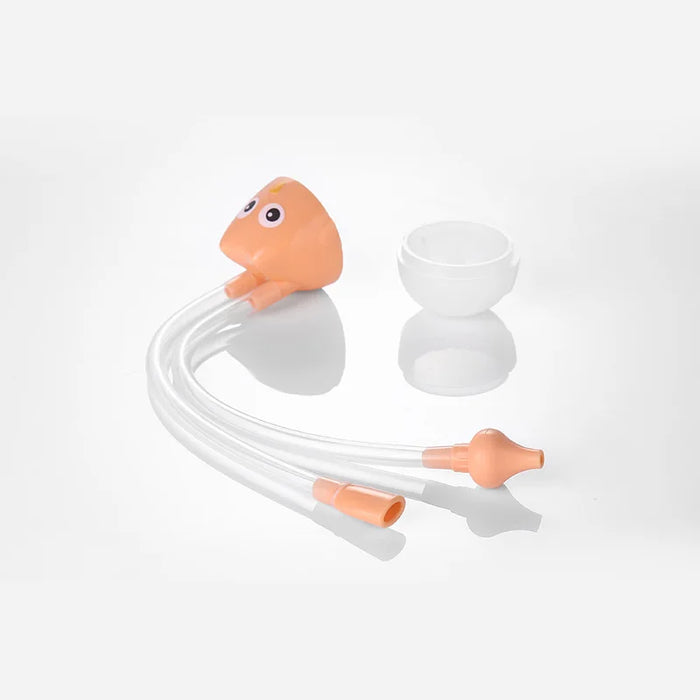 NewBorn Baby Vacuum Suction Nasal Aspirator Safety Nose Cleaner Infantil Soft Tip Aspirator Nasal Baby Care Drop Shipping